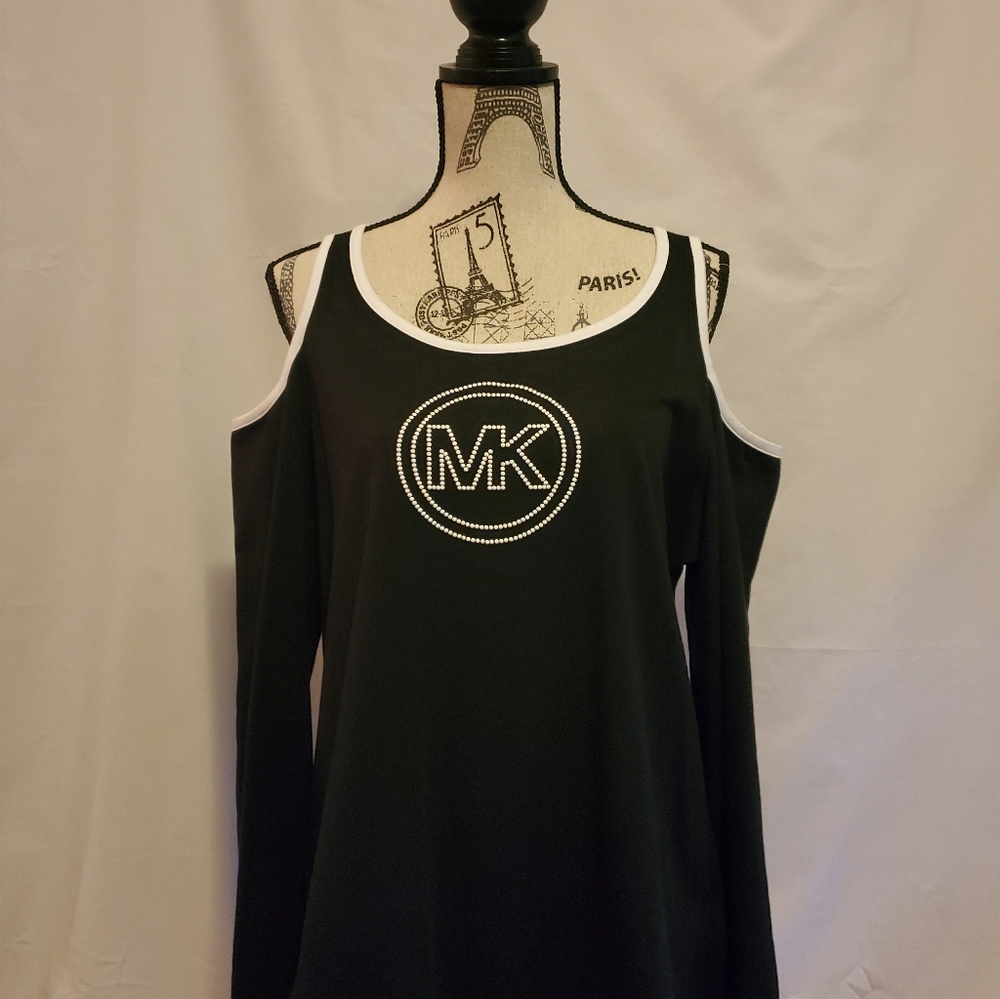 MICHAEL Michael Kors Cold Shoulder Top NWT